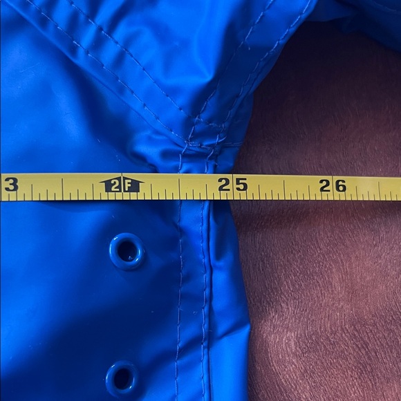 Like new Blue Hooded Misty Harbor rain coat - Picture 10 of 14